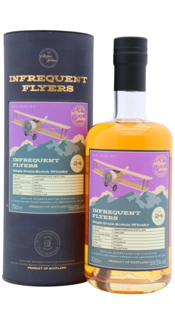 Cameronbridge - 24 year old Infrequent Flyers Single Cask #8047657 1995 Whisky 70cl 59.5% ABV