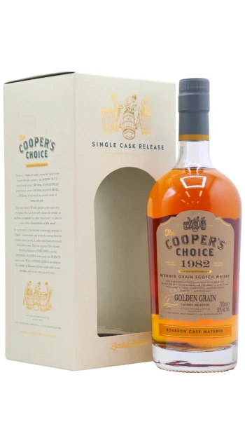 Coopers Choice - 36 year old Golden Grain Blended Grain Single Cask #2 1982 Whisky 70cl 50% ABV