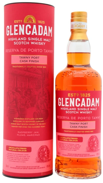 Glencadam - Reserva De Porto Tawny Port Cask Highland Single Malt Scotch Whisky 70cl 46% ABV