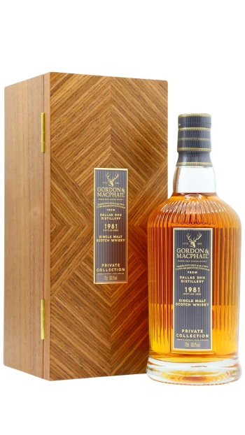 Dallas Dhu (silent) - 38 year old Gordon & MacPhail Private Collection Single Cask #1162 1981 Whisky 70cl 60.1% ABV