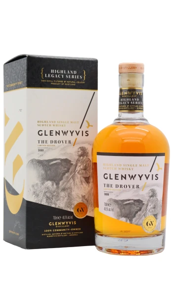 GlenWyvis - Highland Legacy Series 1 Drover Highland Single Malt Scotch Whisky 70cl 46.5% ABV