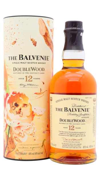 Balvenie - 12 year old Victo Ngai Limited Edition Doublewood Single Malt Scotch Whisky 70cl 40% ABV