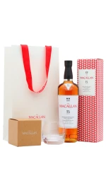 The Macallan - 15 year old Double Cask Highland Single Malt Scotch Whisky 70cl 43% ABV (Includes Branded Glass & Gift Bag)