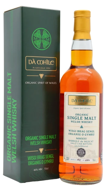 Da Mhile - Muscat Barrique Welsh Single Malt 2018 Whisky 70cl 46% ABV