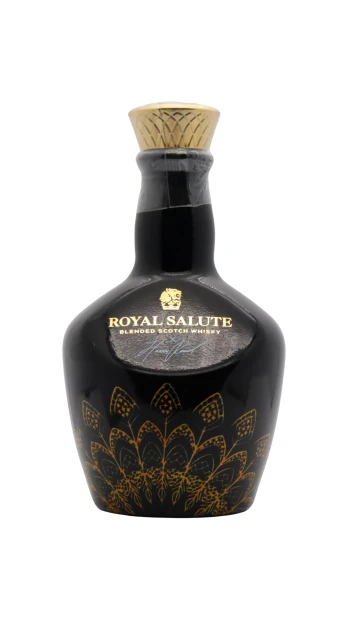 Royal Salute - 21 year old Harris Reed Edition - Gold Flagon - Edition II No. 2 Blended Scotch Whisky 5cl 40% ABV Miniature
