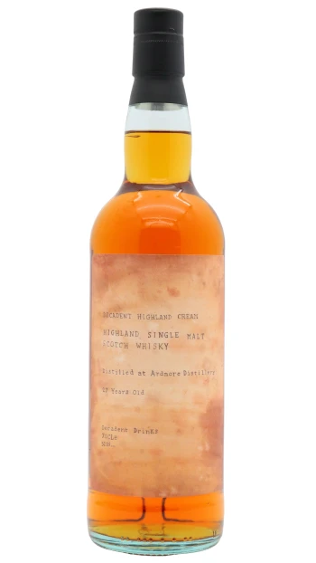 Ardmore - 27 year old Decadent Drams Single Cask Single Malt Scotch 1998 Whisky 70cl 52.8% ABV