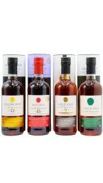 Irish Spot - Gold- Green- Yellow & Red Irish Whiskey 70cl x 4 51.4% ABV Bundle