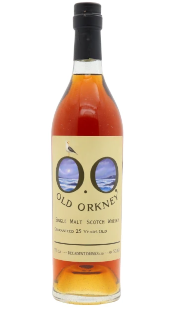 Decadent Drinks - 25 year old Decadent Drinks Old Orkney Series Single Malt Scotch 1999 Whisky 70cl 50.3% ABV