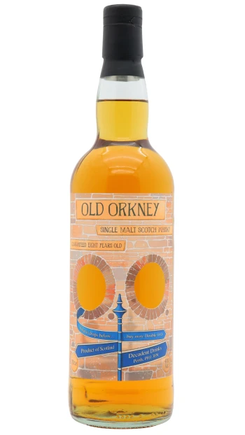 Decadent Drinks - 8 year old Old Orkney Single Malt Scotch Whisky 70cl 47% ABV