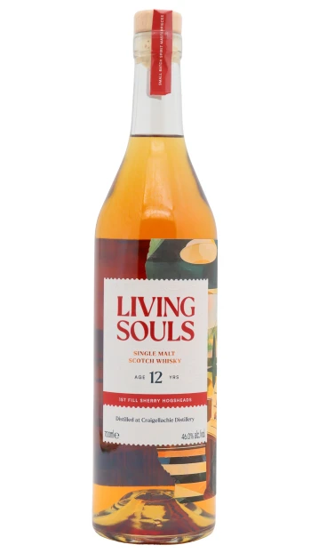 Craigellachie - 12 year old Living Souls Single Malt Scotch Whisky 70cl 46% ABV