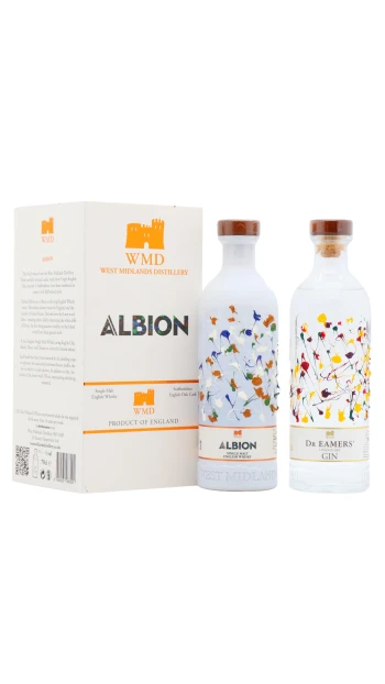 West Midlands Distillery - Dr Eamers - London Dry Gin & Albion English Single Malt Whisky 70cl x 2 53.1% ABV Bundle