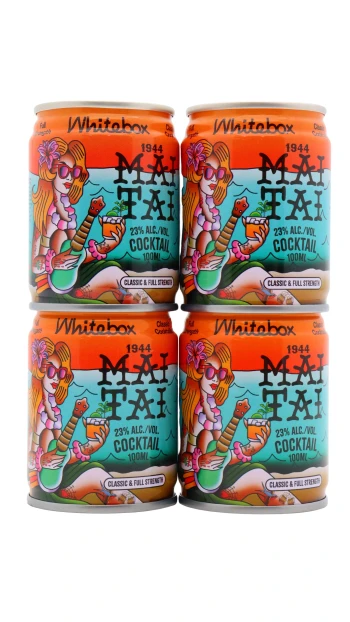 Whitebox - Mai Tai Cocktail 10cl x 4 23% ABV (4 x 10cl)
