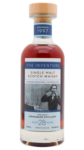 Springbank - 28 year old Whisky Business The Inventors - Alexander Graham Bell Single Cask #332 1997 Whisky 70cl 44.6% ABV