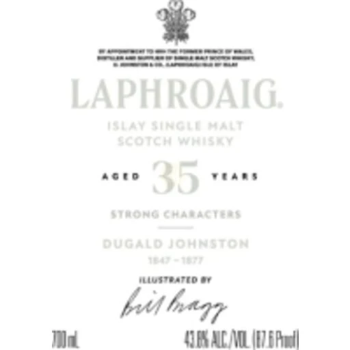 Laphroaig 35 Years Old Strong Characters Dugald Johnston 700ml