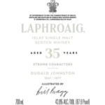 Laphroaig 35 Years Old Strong Characters Dugald Johnston 700ml
