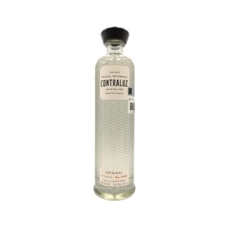 Contraluz Mezcal Artesanal Reposado Cristalino 700ml