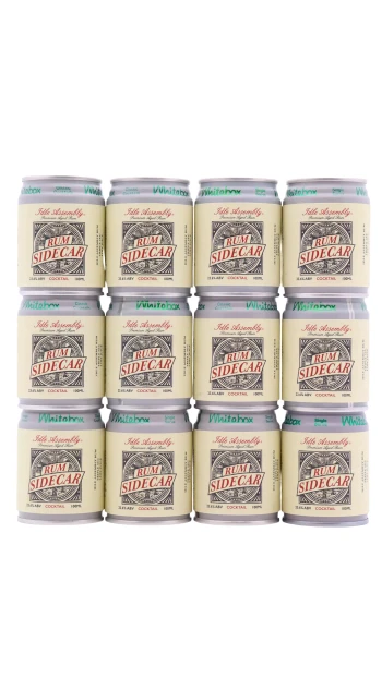 Idle Assembly - Whitebox Rum Sidecar Cocktail 100ml x 12 23.6% ABV (12 x 100ml)