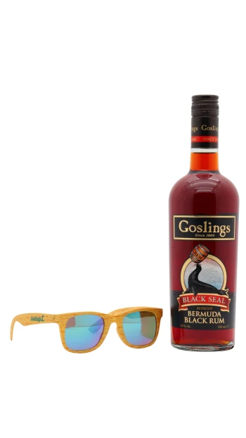 Goslings - Black Seal Rum 70cl 40% ABV (Includes Sunglasses)
