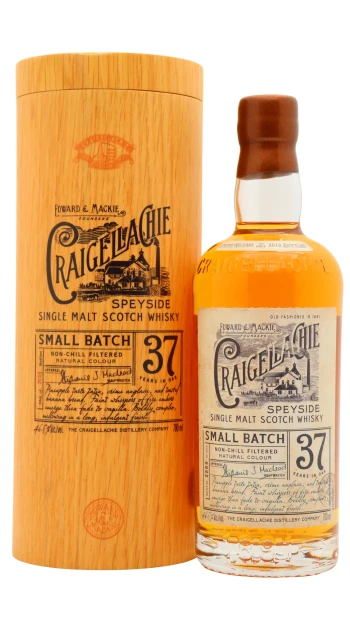 Craigellachie - 37 year old Small Batch Speyside Single Malt Scotch Whisky 70cl 46.5% ABV