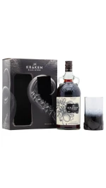 Kraken - Black Spiced Rum 100cl 40% ABV Glass Pack- (1 Litre)