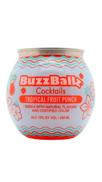 BuzzBallz - Tropical Fruit Punch Cocktail 20cl 15% ABV
