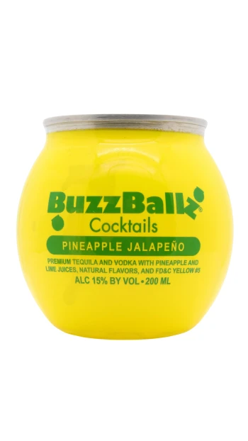 BuzzBallz - Pineapple Jalapeño Cocktail 20cl 15% ABV