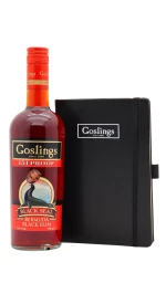 Goslings - 151 Proof Black Seal Rum 70cl 75.5% ABV (Includes Notebook)