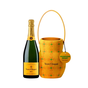 Veuve Clicquot Brut Champagne with Sun Holder Cooler Bucket 750ml