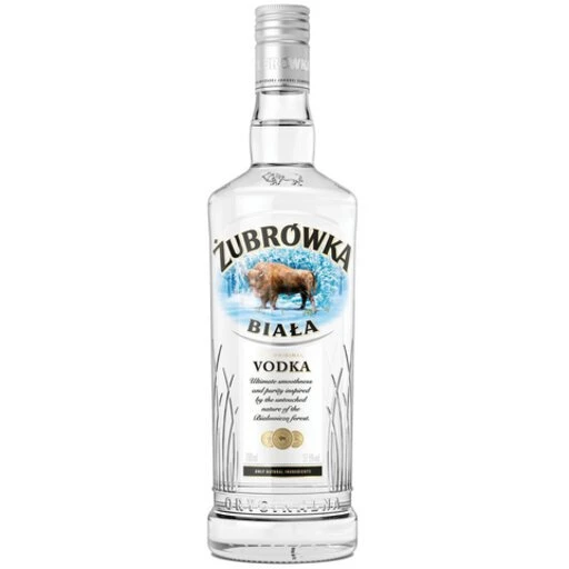 Zubrowka Biala Vodka Unflavored 100 Polish Rye 1L