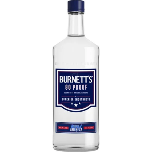 Burnett's Vodka 80 proof 1L