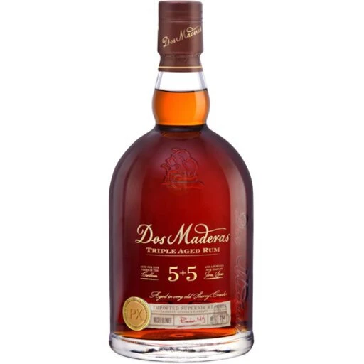Dos Maderas Aged Rum Px Double Aged 5 Years Old 10 Years Old 600ml