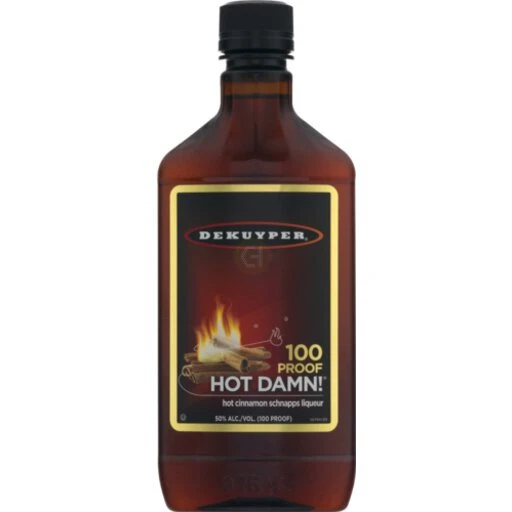 DeKuyper Hot Damn 100 Proof 375ml