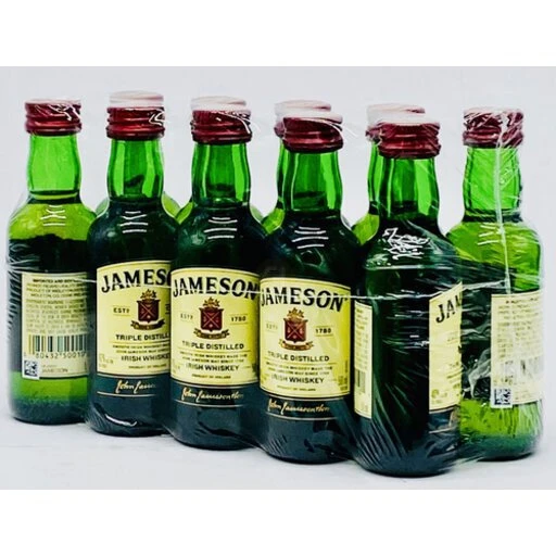 JAMESON IRISH WHISKEY 10pk 50ml. 500ml