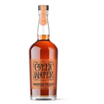 Creek Water Smoked Peach Whiskey 750ml
