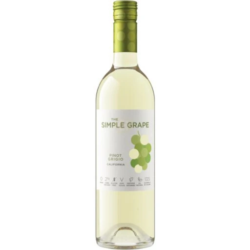 The Simple Grape - Pinot Grigio, California 750ml