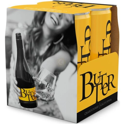 JaM Cellars Butter Chardonnay 4pk Cans 1L