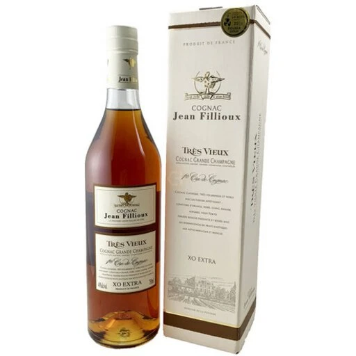 Jean Fillioux Tres Vieux Cognac Grand Champagne Xo Extra France 750ml