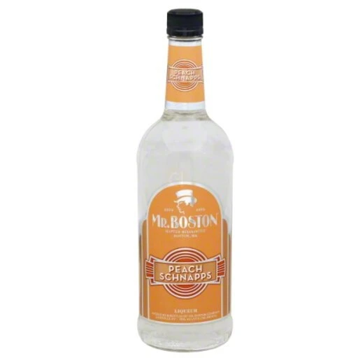 Boston Mag Peach Brandy 1.75L