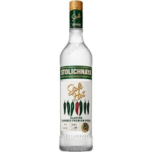 Stoli Hot Jalapeno Vodka 1L