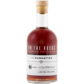 On The Rocks The Manhattan Cocktail RTD 375ml