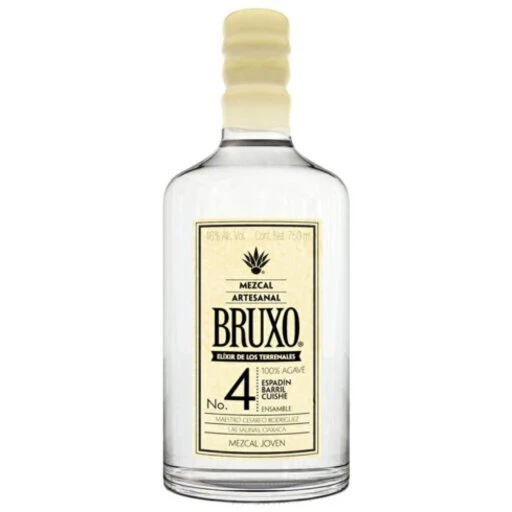Bruxo Mezcal Artesanal Joven No Cuishe Barril Espadin Ensamble 750ml