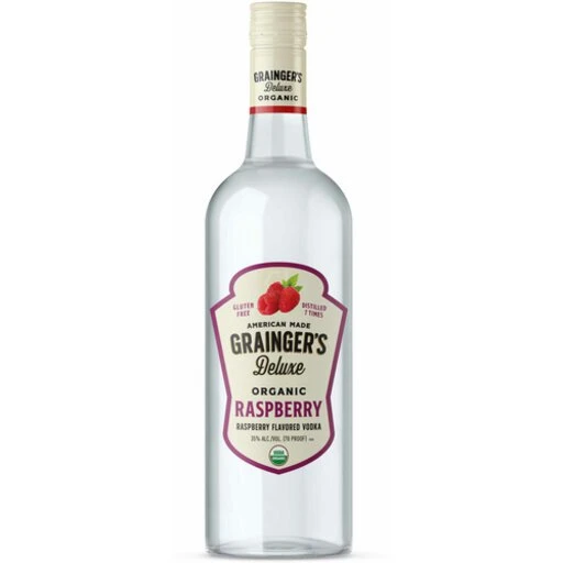 Grainger's Deluxe Organic Raspberry Vodka 1L