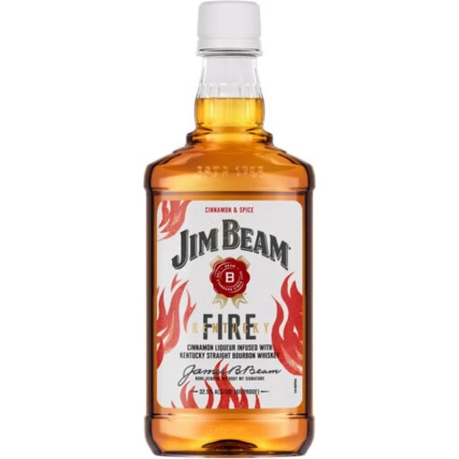 Jim Beam Kentucky Fire Bourbon Whiskey 375ml