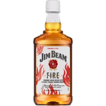 Jim Beam Kentucky Fire Bourbon Whiskey 375ml