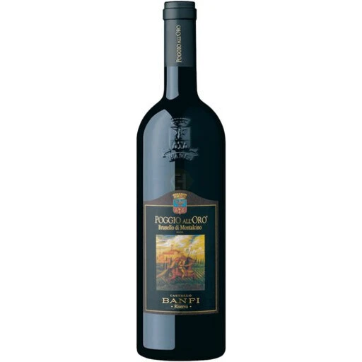 Banfi Brun D Mont Poggio Alle Oro 6in Wood 750ml