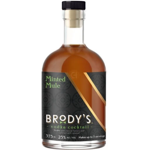 Brody's Minted Mule Vodka Cocktail 375ml