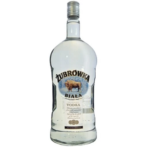 Zubrowka Biala Polish Vodka 1.75L