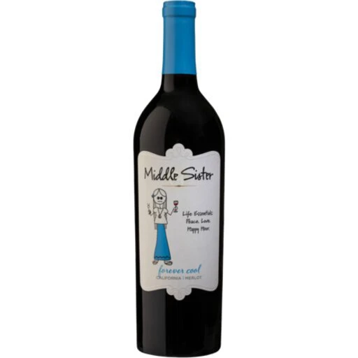 Middle Sister Merlot Forever Cool 750ml
