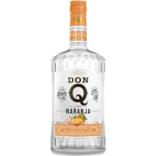 Don Q Naranja Orange Rum 1.75L