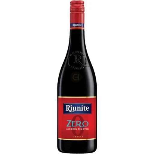 Riunite Zero Red Semi Sparkling 750ml